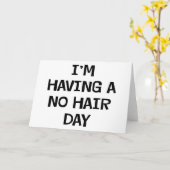 私に毛があっていません カード (黄色い花)