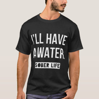 私に水冷静な生命娘の息子がいます Tシャツ