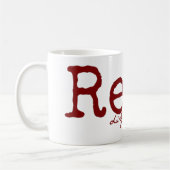 私に汚れた読書マグ コーヒーマグカップ (左)