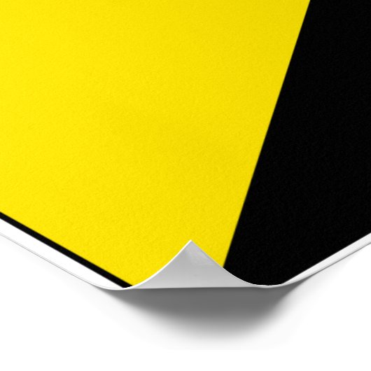 私に無政府主義者の旗を踏み付けない ポスター (角)