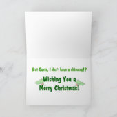 私に煙突、サンタがありません! シーズンカード (内部)