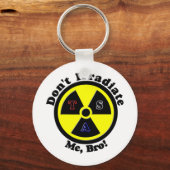 私に照射しないで！ キーホルダー (正面)