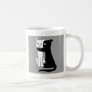 私に猫のギフトのマグ接吻して下さい コーヒーマグカップ
