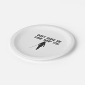 私に甘い鞭を作らない皮肉なおもしろいことわざ ペーパープレート (アングル)