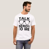 私に真面目な話おもしろTシャツ Tシャツ (正面フル)