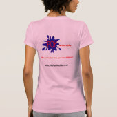 私に真面目な話 Tシャツ (裏面)