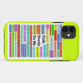 私に真面目な話iphoneの場合 Case-Mate iPhoneケース (裏面(横))