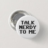 私に真面目な話Pixelatedボタン 缶バッジ (正面&裏面)