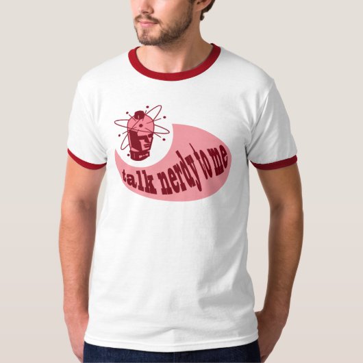 私に真面目な話Tシャツ Tシャツ (正面)