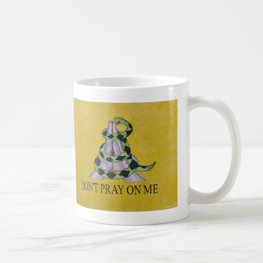 私に祈ついて コーヒーマグカップ (右)