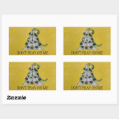 私に祈るな 長方形シール (シート)