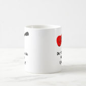 私に私のウクレレを得させます コーヒーマグカップ (中央)