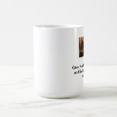 私に私のコーヒーを…与えて下さい コーヒーマグカップ (中央)