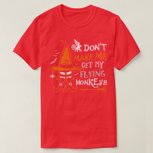 私に私のサルを取得させ飛んでいるない1 Tシャツ (デザイン正面)