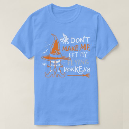 私に私のサルを取得させ飛んでいるない1 Tシャツ (デザイン正面)