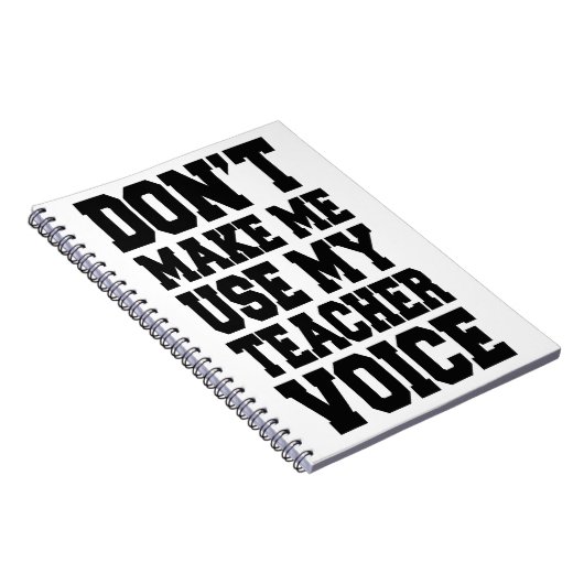 私に私の先生の声を使用させます ノートブック (右側)