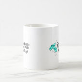 私に私の双安定回路1との強く打たせます コーヒーマグカップ (中央)