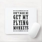 私に私の飛んでいるな猿を得させます マウスパッド (マウス)