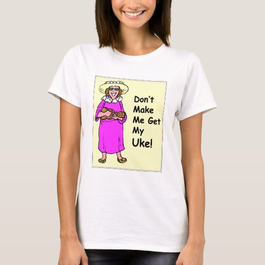 私に私のUkeを得させます! Tシャツ (正面)