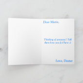 私に空想を与えます カード (内部)