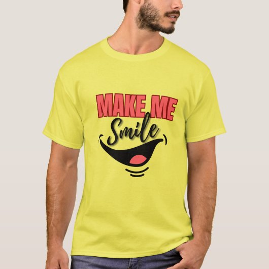 私に笑顔を Tシャツ (正面)