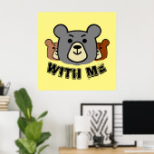 私に耐えろ ポスター (ホームオフィス)