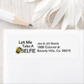 私に自撮らせてくれ ラベル (インサイチュ)