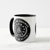 私に自由を与えますか、または私に死を与えて下さい! マグカップ (正面左)