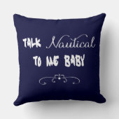 私に航海のな話ベビー クッション (裏面)