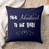 私に航海のな話ベビー クッション (ブランケット)