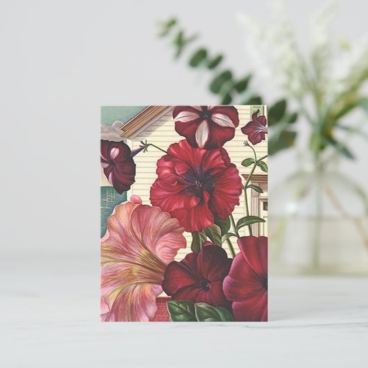 私に花によってが家へ帰る引っ越しましたの発表のペチュニアがあります 案内状 (スタンド正面)