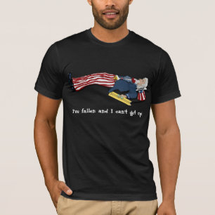 私に落ちたがあり、起きることができません! Tシャツ
