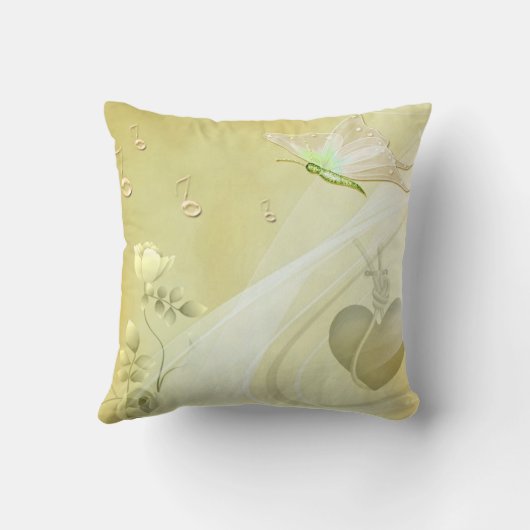 私に蝶5を歌って下さい クッション (裏面)