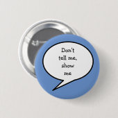 私に見せてくれ、神経多様性 缶バッジ (正面&裏面)