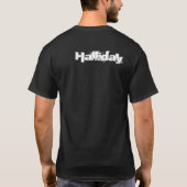 私に触れる場合のHalliday Tシャツ (裏面)