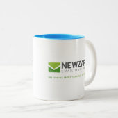 私に言うために今まで待っていますか。 ツートーンマグカップ (正面右)