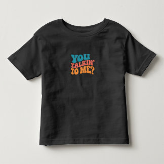 私に言ってるの？Tシャツ トドラーTシャツ