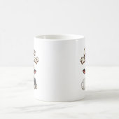 私に話しかけてるの?面白い牛 コーヒーマグカップ (中央)