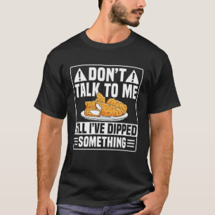 私に話しかけないでチキンテンダー Tシャツ