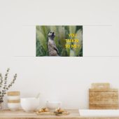 私に話を？ – ポスター/プリント ポスター (キッチン)