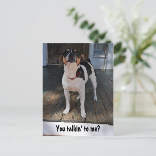 私に話を？ ポストカード (スタンド正面)