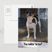 私に話を？ ポストカード (正面/裏面)