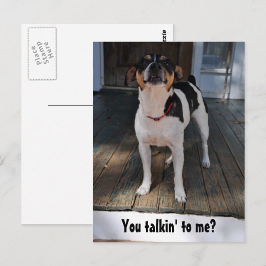 私に話を? ポストカード (正面/裏面)