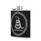 私に踏み込まないビニールフラスコデザイン フラスク (左)