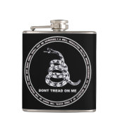 私に踏み込まないビニールフラスコデザイン フラスク (正面)