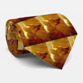 私に輝くドイツの羊飼いブラック&タンパターン ネクタイ (ロール)