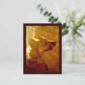 私に輝くドイツの羊飼い#2 ポストカード (スタンド正面)