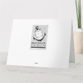 私に退職したがあります! (喜劇的な泡) カード (裏面)