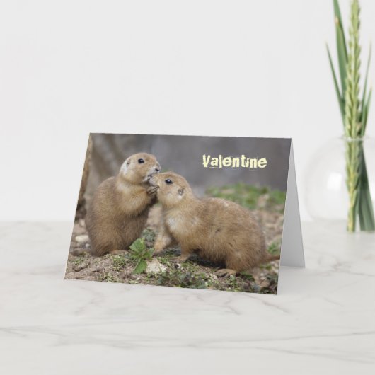 私に速いカード-バレンタイン接吻して下さい シーズンカード (正面)