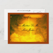 私に重要です ポストカード (正面/裏面)